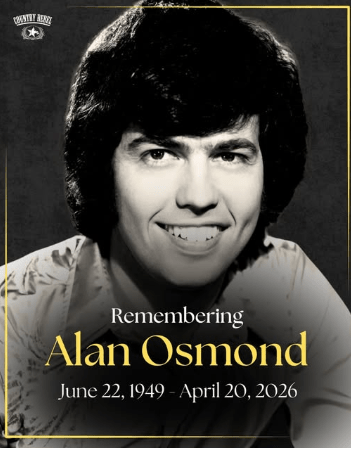 Alan Osmond, Utah, Obituary, Death: In Loving Memory Of Alan Osmond Who Passed Away Unexpectedly
