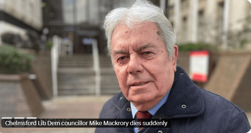 Stalwart of Essex politics dies suddenly aged 80