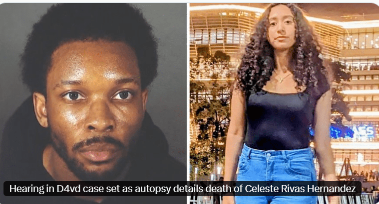 Hearing in D4vd case set as autopsy details death of Celeste Rivas Hernandez
